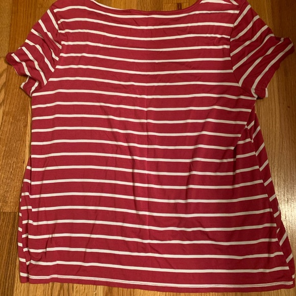 Women’s Pinque size XL striped red Top - Picture 2 of 4